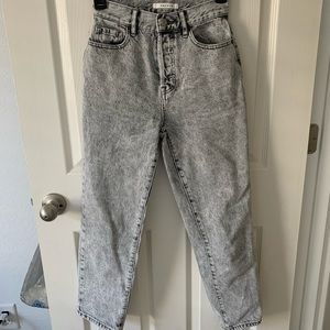 Pacsun high rise straight leg jeans